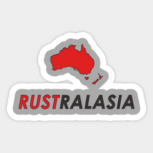 Rustralasia - Design two Sticker